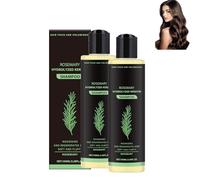 Champú Romero Orgánico con Queratina Hidrolizada，Negro 2PCS