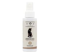 Champú Seco Natural y Vegetal para Gatos, Sin Agua ni Enjuague, para una Limpieza Efectiva en Seco, Línea 101 (100 ml)