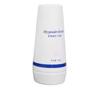 Champú seco para Perros - 350 g, Polvo, | Suministro de baño para Mascotas sin Agua para Animales pequeños, Gatos, hámsteres, Conejos, Aseo Diario, Viajes y Uso al Aire