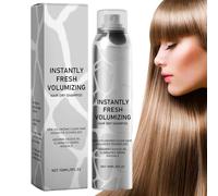 Champú seco | Represador de cabello | Spray invisible absorbente de aceite para todos los tipos de cabello | No hay residuos blancos, fórmula voluminante, sin sulfato, se actualiza sin agua, ideal par