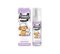 Champú sin Agua para Perros y Gatos - 100 ml. Champú espumoso Suave para Mascotas, Desodorante de Secado rápido, Apto para el Cuidado Diario, Viajes y Piel Sensible (100 ml)