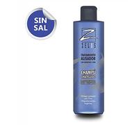 Champú Sin Sal Prolongador del Alisado - 400 ml - Tratamiento Alisador del Cabello con Queratina y Chía - Prolonga el Pelo Liso hasta 6 Meses - Zelos Chía Fluido