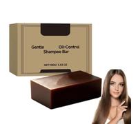 Champú sólido anticaspa con control de grasa natural, limpieza profunda del cuero cabelludo, jabón orgánico nutritivo para cabello seco y graso. (1 piezas)