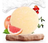 Champú Sólido Cabello Graso con Sal Marina y Betaína, Natural, 65 g | Champú sólido seborregulador para cabello graso: limpia raíces, ayuda a controlar el sebo y deja el pelo fresco y ligero
