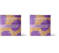 Champú Solido Cabello Seco y Encrespado. Pardo Natur. Hidratación profunda | Ingredientes naturales | 60 gr (Paquete de 2)