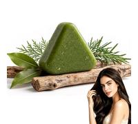 Champú Sólido Coreano Revitalizante, Barra de Romero y Aminoácidos, Fórmula Botánica Fortificante, Hidratación del Cuero Cabelludo, Cuidado Natural de Hierbas(1pc)