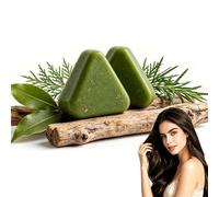 Champú Sólido Coreano Revitalizante, Barra de Romero y Aminoácidos, Fórmula Botánica Fortificante, Hidratación del Cuero Cabelludo, Cuidado Natural de Hierbas(2pcs)