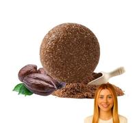 Champú Sólido en Barra con Cacao y Manteca de Karité | Shampoo Natural Reparador e Hidratante | Nutre, Suaviza y Fortalece Cabello Seco, Teñido o Dañado | Vegano, Artesanal y Zero Waste - 65 g