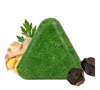 Champú Sólido en Barra - triángulo natural hidratante de limpieza profunda,Control de Fortalecimiento Capilar Jabón de Champú - para Hombres y Mujeres con el Cabello con Pérdida, Plano y Fino