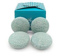 Champú sólido fortalecedor - 100% natural - Cabello débil, quebradizo, con tendencia a caída - Con aceite de ricino - Anticaida - Aporta resistencia y brillo - Hecho en España - Pack 4 ud