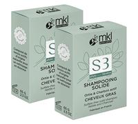 Champú sólido MKL Ortiga y Carbón Cabello Graso 65g Pack de 2