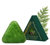 Champú sólido Nature Triangle 2025, champú sólido ecológico a base de plantas, hidratante y anticaída, refrescante y no graso, limpieza suave y cuidado nutritivo para mujeres y hombres (120 g)