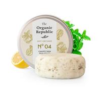 Champú Sólido para Cabello Graso, 100% Natural con Menta, Limón y Pomelo, Purificante, Antiséptico, Controla Exceso de Sebo, Sin Sulfatos ni Parabenos, Biodegradable, 100g