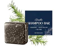 Champú sólido para el cabello, 100 g de cuerpo y cara, champú con romero, limpieza intensiva, volumen dinámico y cabello reforzado, para viajes, hogar, ducha, baño, fitness