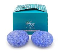 Champú sólido para pelo canoso o blanco - 100% natural - Efecto matizante en cabellos blancos y claros - Evita tonos amarillos - Con polvo de índigo - Hecho en España - Pack 2 ud