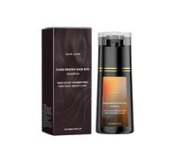 Champú Tinte Brown, Instant Hair Dye Shampoo, Realza Los Tonos Brown Intensos Y El Brillo Natural, Color Duradero Y Vibrante, Cubre las Canas, Apto para todo tipo de Cabello