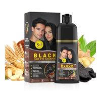 Champú Tinte Capilar Hidratante Nutritivo Anticanas 500ml | Cobertura Humectante De Canas Fórmula Champú Tinte Anticanas 500ml con Cobertura para Canas Unisex Diario en Salón y Hogar