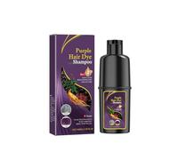 Champú Tinte Morado, Hair Dye Shampoo, Coloración Violeta Intensa Con Reflejos Aterciopelados, Neutralización De Tonalidades Anaranjadas, Para Cabello Teñido, Brillo Sedoso Y Recuperación De Fibra