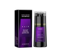 Champú Tinte Morado, Hair Dye Shampoo, Realza Tonos Púrpura Vibrantes Y Matices Malva, Reactivador De Color Con Limpieza Nutritiva, Color Duradero Sin Decoloración, Fácil Aplicación En Casa