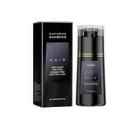 Champú Tinte Para El Cabello Negro Intenso, Cobertura Efectiva De Canas, Color Persistente, Con Extractos Botánicos Nutritivos, Proporciona Volumen Y Suavidad Al Cabello, Fácil Aplicación En Casa