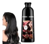 Champú tinte para el cabello para mujeres, champú colorante para el cabello, 450 ml, champú natural que tiñe tu cabello con espuma, champú de limpieza profunda, no blanqueador con coloración