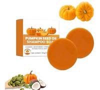Champú y acondicionador de calabaza Champú de calabaza Barra nutritiva para el cabello Champú con aceite de semilla de calabaza que reduce el frizz para nutrir y fortalecer el cabello