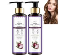 Champú y acondicionador de romero de cebolla, fortalecimiento de la reparación antisnap, hidratante hidratante anti encrespamiento, mejora el cabello seco y debilitado, (2 piezas)