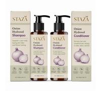 Champú y acondicionador Onion Hydrosol, cuidado diario del cabello for una limpieza un cuero cabelludo suaves, sensación suave tersa, opciones de，Shampoo+Conditioner Set
