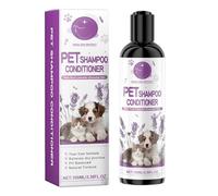 Champú y acondicionador para perros,Champú acondicionador para perros | Natural Pet Detangler 100ml Champú para perros de lavanda,Champú hidratante para cachorros, suministros para mascotas desodoriza