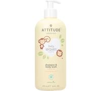 Champú y Gel bebés fragancia Nectar de Pera Attitude 473 ml