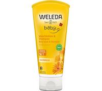 Champú y gel de baño de caléndula de WELEDA