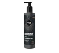 CHAMPÚ Y GEL DE DUCHA VIGORIZANTE 2 EN 1 «CORTEZA DE ROBLE Y MENTA» DE ORGANIC SHOP, 280 ML