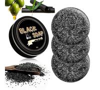 Champús jabonosos naturales de origen vegetal para un cabello suave, limpio, hidratado y reparado. Disponible en tres tamaños: sésamo negro, arroz y jengibre (paquete de 3).