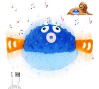 CHANCCI Active Moving Pet Plush Toy Interactive Dog Toys Talking Shake Bounce Boredom Toys Jumping Pig Toy For Dog Washable Cartoon Pig Plush Moving