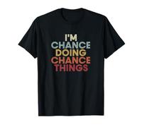 Chance Name Chance Personalized Name First Given Camiseta