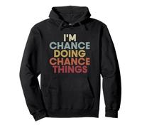 Chance Name Chance Personalized Name First Given Sudadera con Capucha