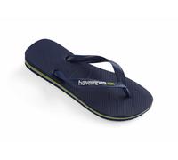 Chanclas Brazil Logo Hombre Talla 45/46. Color Azul