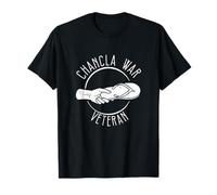 Chancla Guerra Veterano Divertido Patrimonio Mexicano Amantes de La Chancla Camiseta