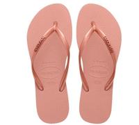 CHANCLA HAVAIANAS SLIM LOGO METALLIC MUJER 41/42