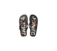 Chancla JACK & JONES JFWLOGO PALM PRINT FLIP FLOP 12230642 NEGRO Negro - Talla: 42/43