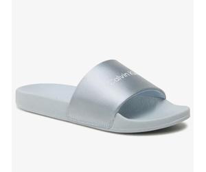 CHANCLA SLIDE SATIN CALVIN KLEIN MUJER 40