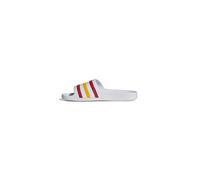 adidas Unisex adulto Adilette Aqua Slides, ftwr white/team power red 2/crew yellow, 46 EU