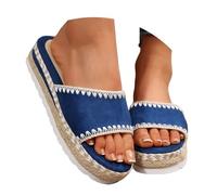 Chanclas Agua Mujer Deportivas Suaves Verano Zapatillas De Mujer para Primavera, Verano Y OtoñO, con Una Sola Palabra, con De Pez, para Uso Exterior, Chanclas Playa Casa Piscina Barefoot Plataforma