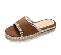Chanclas Agua Mujer Deportivas Suaves Verano Zapatillas De Mujer para Primavera, Verano Y OtoñO, con Una Sola Palabra, con De Pez, para Uso Exterior, Chanclas Playa Casa Piscina Barefoot Plataforma