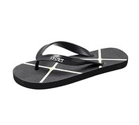 Chanclas antideslizantes para hombre de piscina, sandalias EVA para hombre, sandalias con estampado geométrico, sandalias ligeras informales, cómodas para playa, ducha, viajes y uso diario, Amarillo