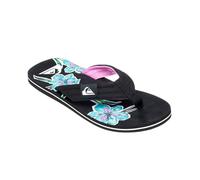 Quiksilver Sandalias Molokai Layback para hombre, color negro, talla 43 EU, Black Backyards, 43 EU