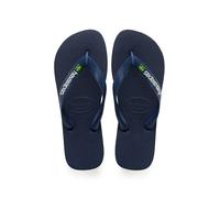 Chanclas Brasil Logo Niña Talla 27/28. Color Azul