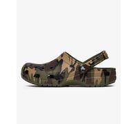 Crocs Zuecos Classic Camouflage Clog in Kaki 45 / 46