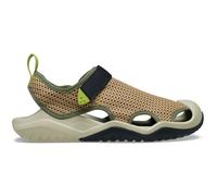 Crocs SwiftwaterPrm1MeshDeckSandalM, Sandalias Hombre, Sepia, 48/49 EU