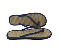 Chanclas de bambú para mujer, sandalias de bambú de ratán, cómodas, antideslizantes, para verano, planas, chanclas de baño, tallas grandes, sandalias antideslizantes para ducha, sandalias de playa